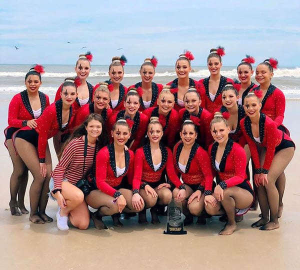 Maryville University Dance Team at NDA Nationals