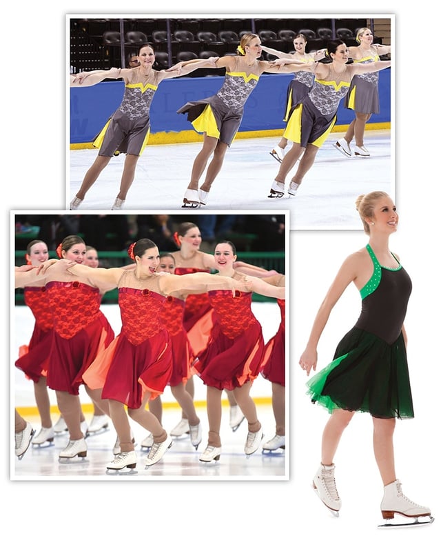 Side Slit Skirt Look Synchronized Skating Dress.jpg