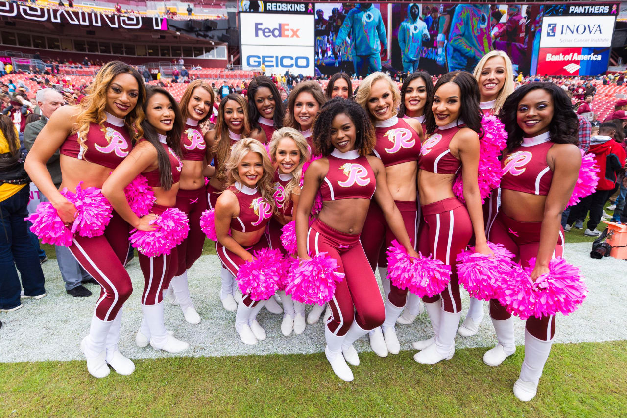 Team Spotlight: The Washington Redskins Cheerleaders' Evolving